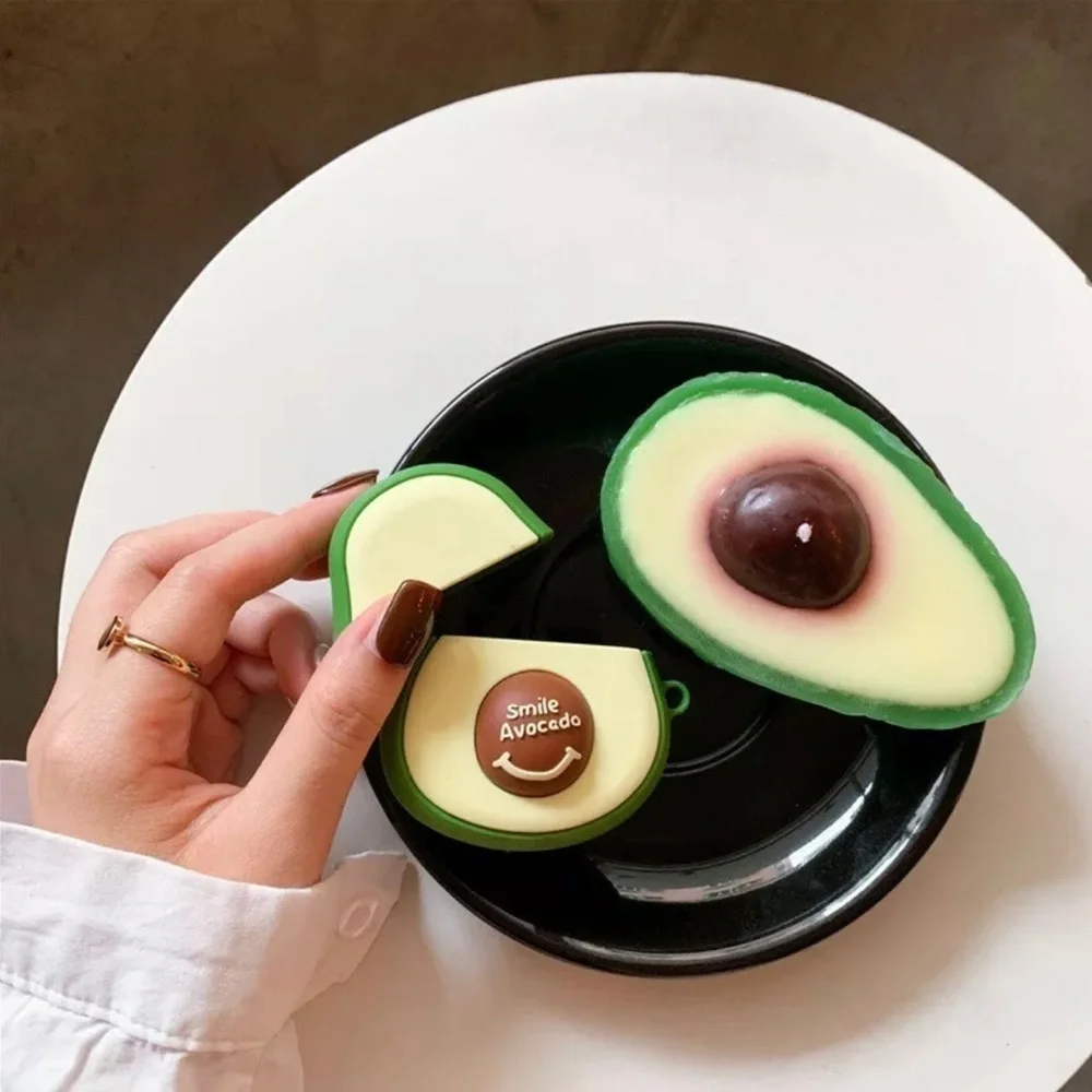 Smile AVOCADO Silicone 3D airPod Case
